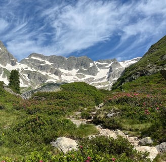 The mountains above Sustenbrüggli