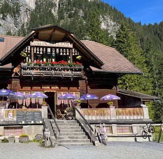 Hotel Waldhaus in the Lower Gasterntal