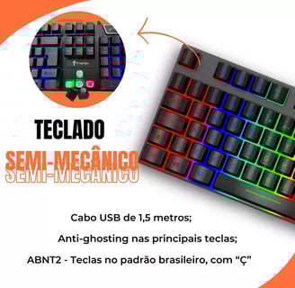 teclado gamer Titorion TE-001 