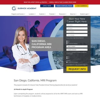 Old Gurnick.edu Program Page