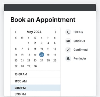 Reservas de Citas Automatizadas Whatsapp y Web