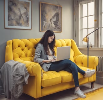 Bright living room with modern inventory