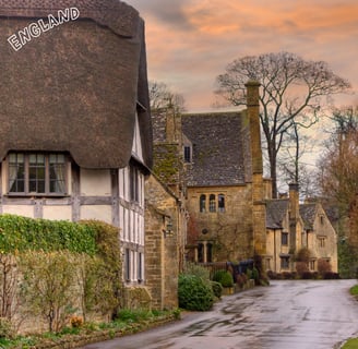 a thatched roof 