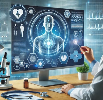 a doctor is shown in this image, ChatGPT