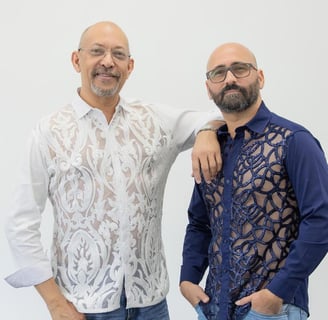 Elisamuel Berrio y Fernando Gantier Designers