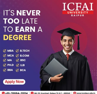 ICFAI UNIVERSITY RAIPUR ADMISSIONS