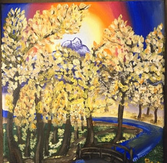 Feuille (painting) Kylee Nicole