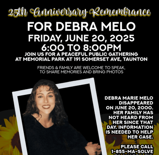 Debra Melo 25th anniversary remembrance