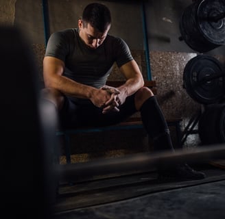 sportif qui utilise la relaxation