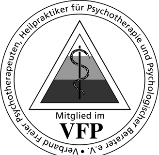 Logo vfp für freie Psychotherapeuten, Heilpraktiker Psychotherapie und psychologische Berater