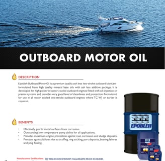 Marine lubricant manufacturer in the UAE