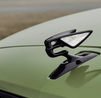 a green bentley emblem
