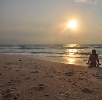 sunset point, Neil Island, Andaman and Nicobar islands