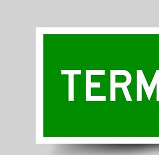 Terms and Conditions banner