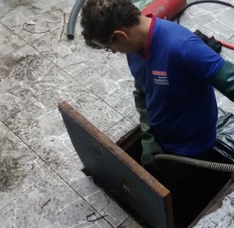 desentupidora de caixa de gordura