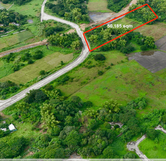 Titled lot along the road for sale near Iloilo Airport and Sta. Barbara Heights