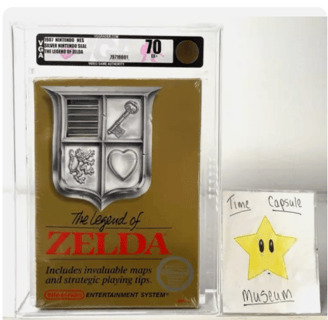 the legend of zelda nes 1986 ninteno ebay sold listing