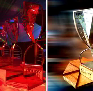 Zinnov Confluence Awards trophy 