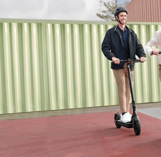 patinete electrico xiaomi 4 pro con dos personas