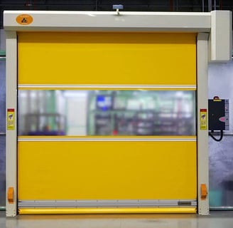 Industrial High Speed PVC Door Available In Pakistan
