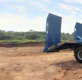 Rigid Flatbed Truck Body suitable for North India road conditions.
