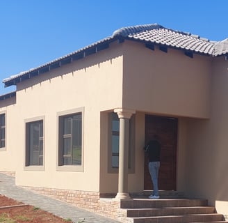 Completed construction project, Wildtuin Park, Krugersdorp
