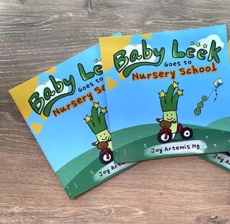 baby leek goes to nursery school physical books paerback the rabbits secret stories