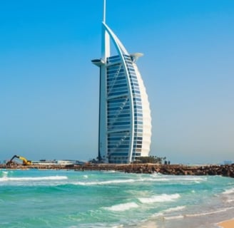 Burj ai arab best tourist attraction in Dubai