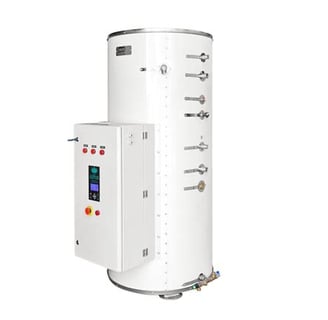 Lotus Plasma Therme der S-Serie mit Steuerungseinheit – emissionsfreie Heizanlage für große Wohn- und Gewerbeflächen