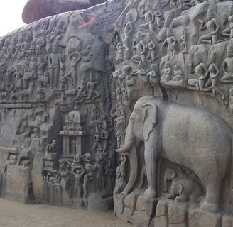 Penance Panel Mahabalipuram