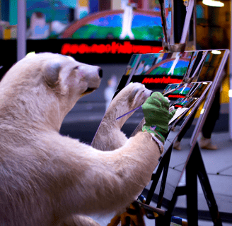 #Artist Polar Bear,