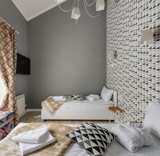 An Interior of a Bedroom by Max Vakhtbovycn from Pexel