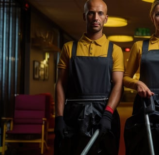 cleaning team