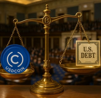 STABLECOIN FINANCE DETTE USA