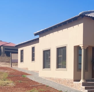 Completed construction project, Wildtuin Park, Krugersdorp