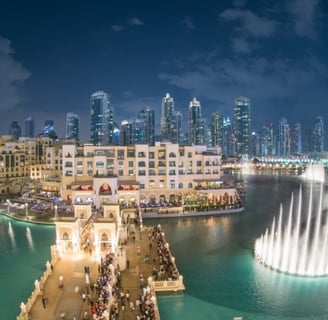 Dubai fountain best tourist attraction in dubai