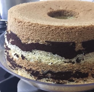 chiffon cake giraffa