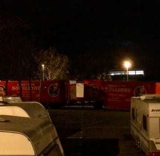 Départ pour Brest du Cirque d'Hiver Bouglione On Tour