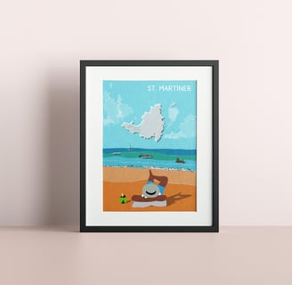 Cloud Spotting by Raymond Bowen in black frame
