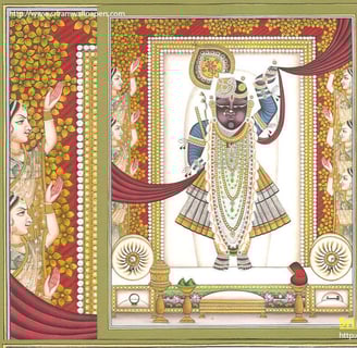Shrinathji king of Nathdwara & incarnation of Krishna