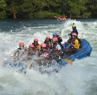 activité ludique de rafting en Provence