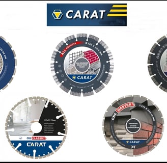 Discos de diamante amoladoras, cortadoras de asfalto, hormigón, granito