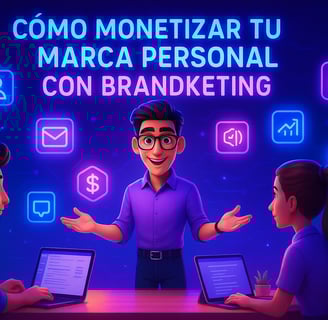 Como monetizar tu marca personal con brandketing
