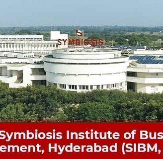 Symbiosis Institute of business, SIBM, Hyderabad.