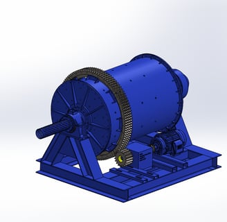 Equipos, Molino de bolas, Molino, Mill