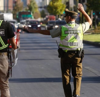 fiscalización carabineros grabado de patentes