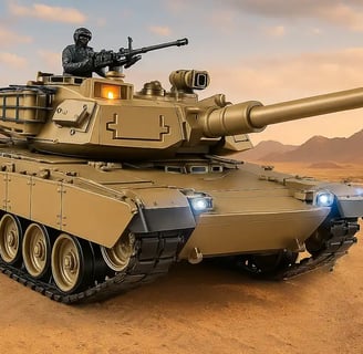 Tanque a RC M1A2 Abrams 