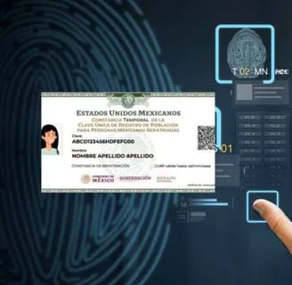 CURP Biométrica diferencia con CURP Tradicional