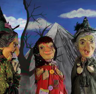 Walpurgisnacht der kleinen Hexe. Staufenberger Puppentheater