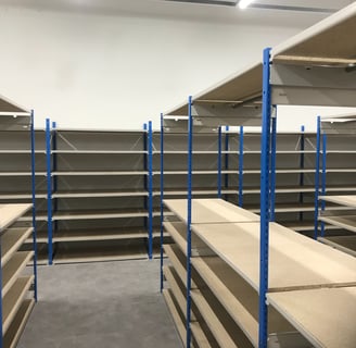 Boltless Shelving systems